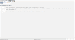 Desktop Screenshot of krempel-web.de